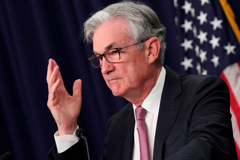 Chủ tịch FED Powell tại Câu lạc bộ Kinh tế Washington. 