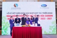 Góp phần cùng Chính phủ thực hiện mục tiêu Net Zero 2050, Vinamilk tiếp tục hành trình trồng cây xanh