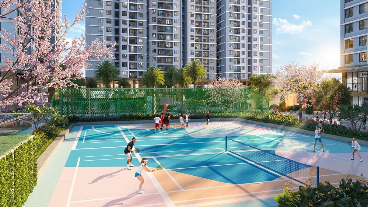 Hanoi Melody Residences kiến tạo nhiều không gian cộng đồng cho con trẻ vui chơi, rèn luyện.