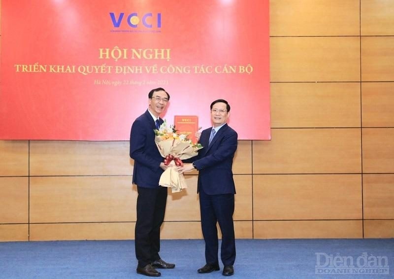 VCCI bổ nhiệm lãnh đạo phụ trách Tạp chí Diễn đàn Doanh nghiệp