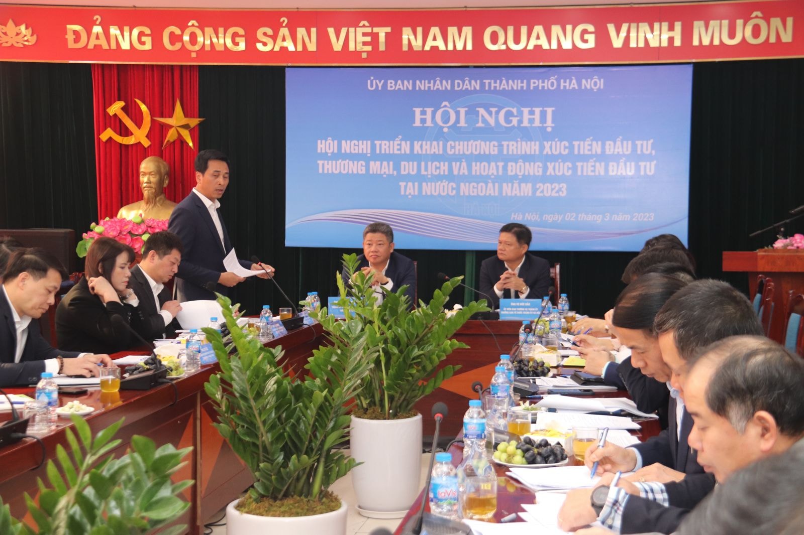 ông Nguyễn Ánh Dương giám đốc Trung tâm Xúc tiến Đầu tư, Thương mại, Du lịch Thành phố Hà Nội (HPA) cho biết: Năm 2022 Thành phố Hà Nội đã tổ chức 172 hoạt động xúc tiến đầu tư, thương mại, du lịch qua đó góp phần phát triển kinh tế - xã hội Thủ đô sau đại dịch Covid-19