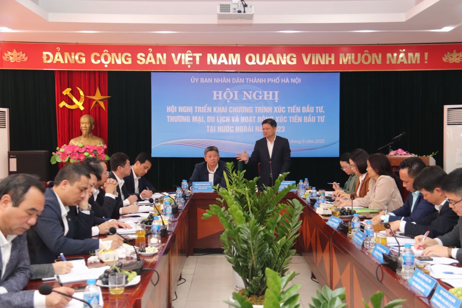 Trưởng ban tổ chức Thành ủy Hà Nội Vũ Đức Bảo