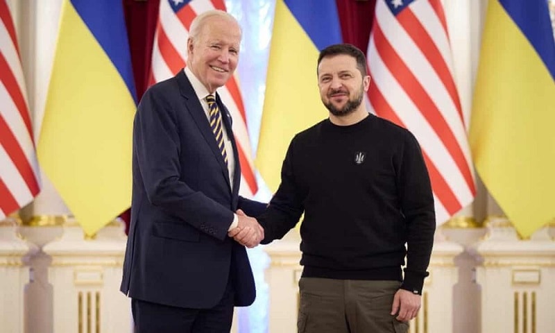 Tổng thống Mỹ Biden thăm Ukraine 