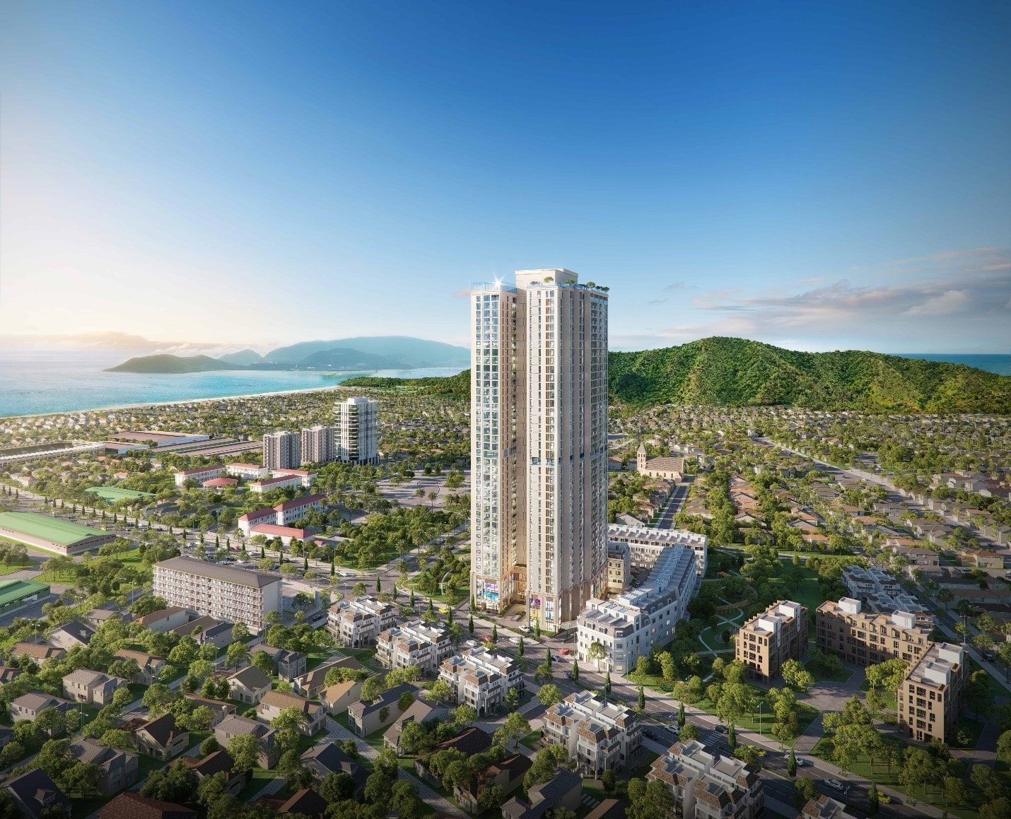 Grand Mark Nha Trang là dự án căn hộ hiếm hoi trên thị trường thời điểm này. Ảnh: Grand Mark Nha Trang.