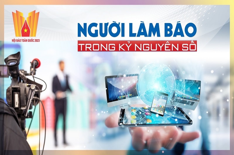 Talkshow “Người làm báo trong kỷ nguyên số” dự kiến diễn ra vào lúc 9h30 đến 10h30 ngày 18/3/2023, tại khu Trung tâm (trong nhà) của Bảo tàng Hà Nội, đường Phạm Hùng, Nam Từ Liêm, Hà Nội