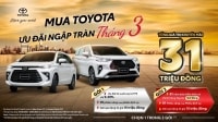 Ưu đãi ngập tràn khi mua bộ đôi Toyota Veloz Cross và Avanza Premio trong tháng 3