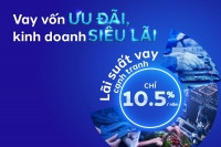 Đầu năm nhận lãi suất vay cực ưu đãi chỉ từ 10,5% của Bản Việt