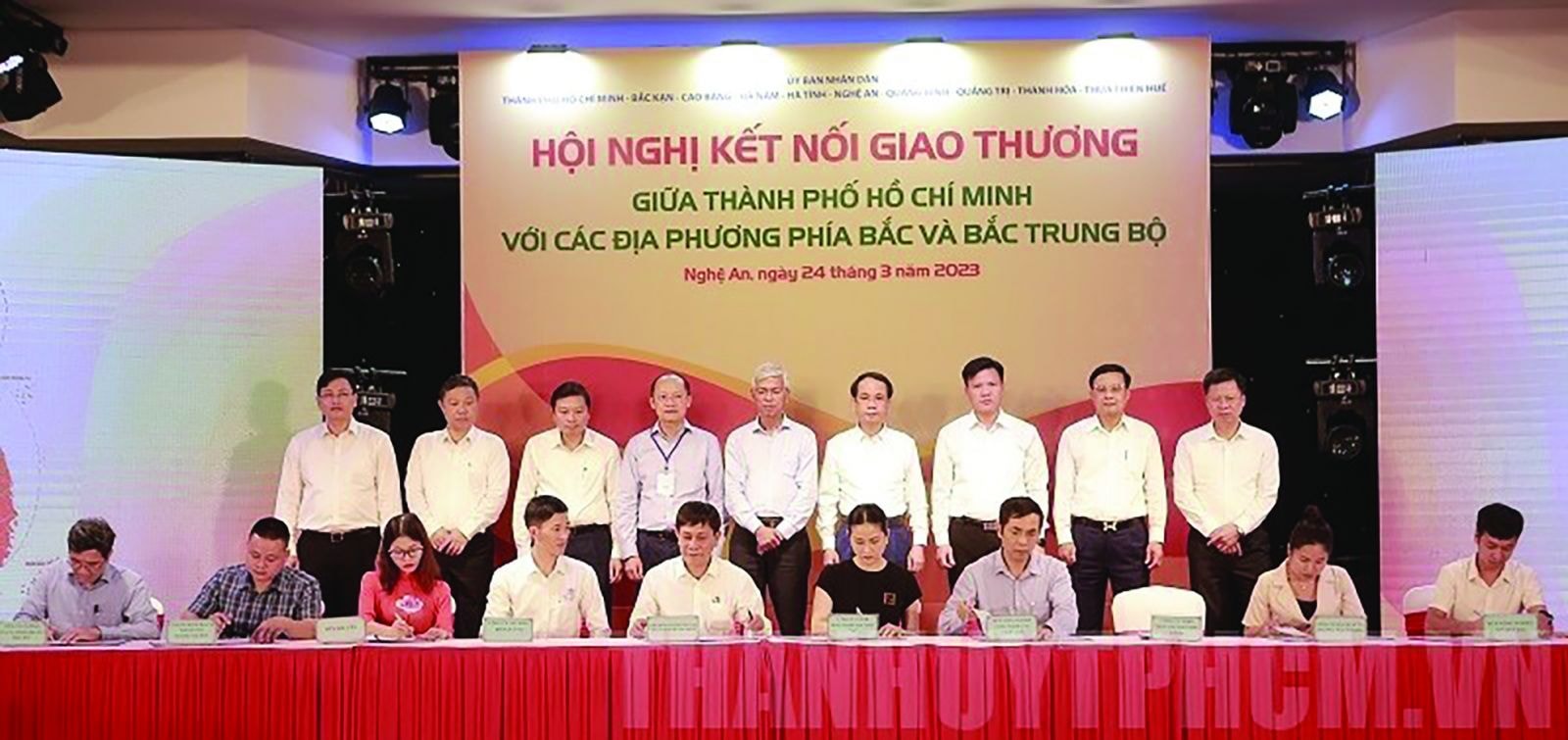 p/Hội nghị “Kết nối giao thương giữa TPHCM với một số địa phương phía Bắc và Bắc Trung Bộ”.