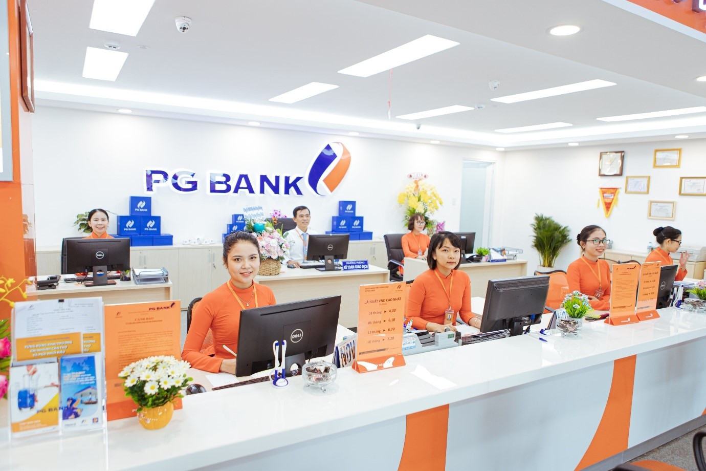 PG Bank hiện được điều hành với nhiều 