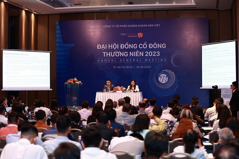 ĐHĐCĐ thường niên 2023 của VCI diễn ra chiều ngày 30/3 tại Tp HCM