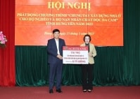 Agribank tài trợ 8 tỷ đồng xây dựng nhà ở cho hộ nghèo và hộ nạn nhân chất độc da cam tỉnh Hưng Yên năm 2023.