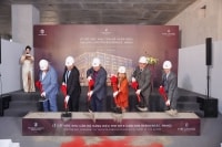 Khu căn hộ hàng hiệu The Ritz-Carlton Residences Hanoi chính thức cất nóc