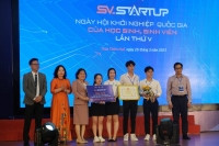 3 dự án khởi nghiệp của sinh viên NTTU đạt giải Nhì tại Cuộc thi SV_STARTUP