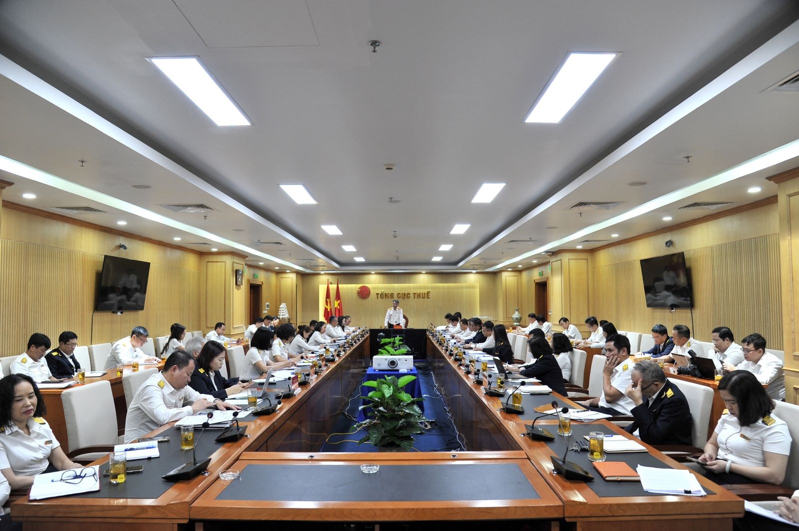 Hội nghị giao ban Tổng cục Thuế đánh giá tình hình thực hiện chương trình công tác thuế tháng 3 và quý I năm 2023.