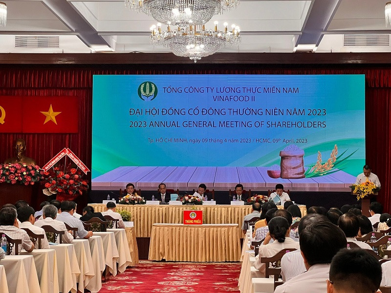 Tại ĐHĐCĐ thường niên 2023, Vinafood 2 báo cáo tới cổ đông là lần đầu tiên sau cổ phần hóa, đã kinh doanh có lãi