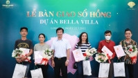 Trần Anh Group chính thức bàn giao sổ hồng dự án Bella Villa