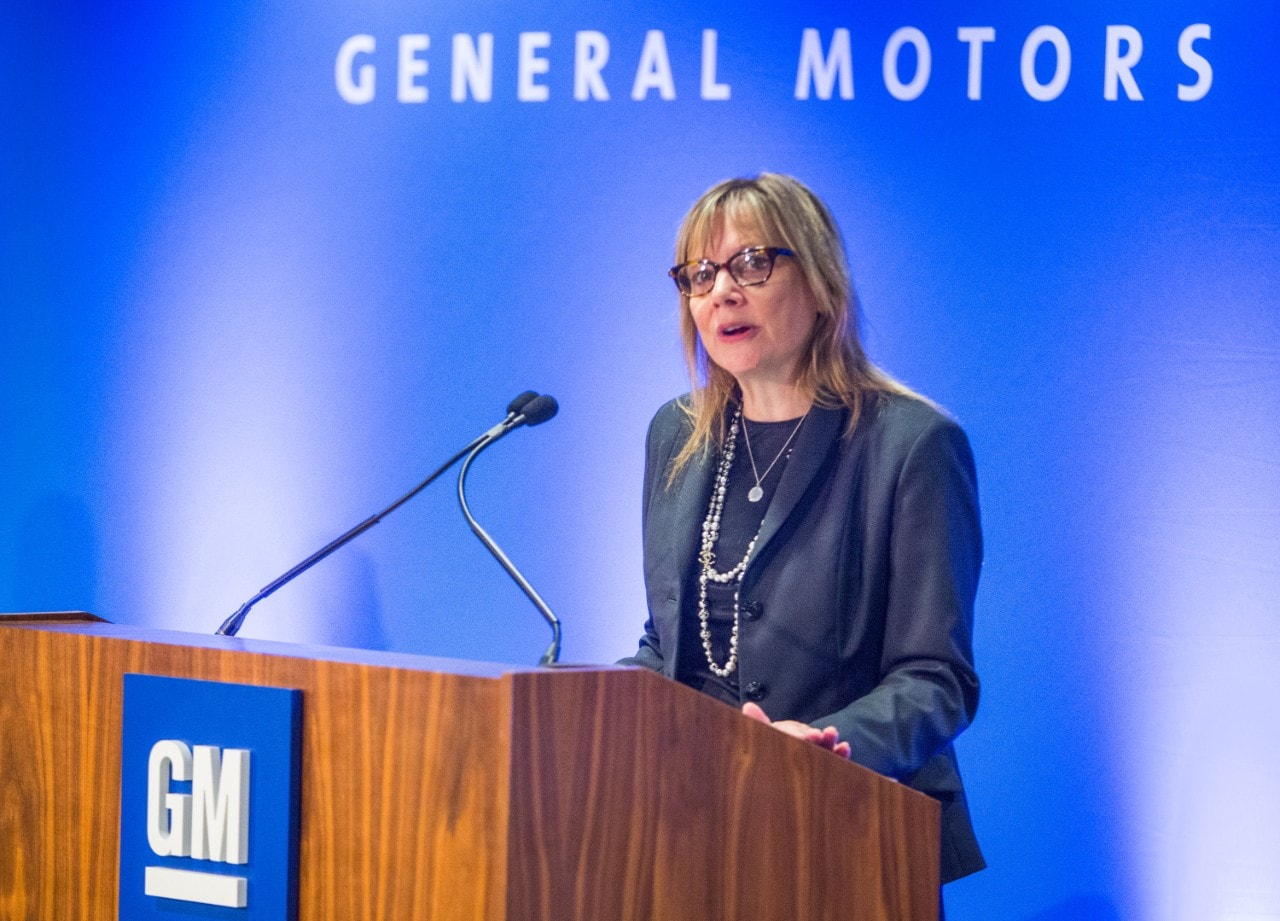 Giám đốc điều hành Mary Barra của GM.