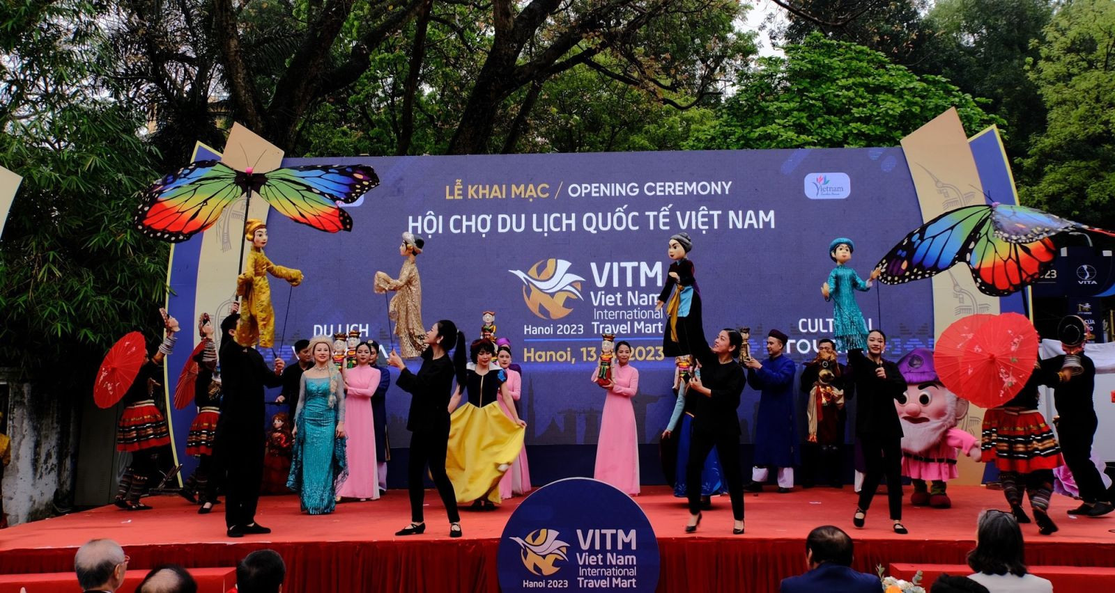 Hội chợ Du lịch quốc tế Việt Nam (VITM) Hà Nội 2023 với chủ đề “Du lịch văn hoá”.