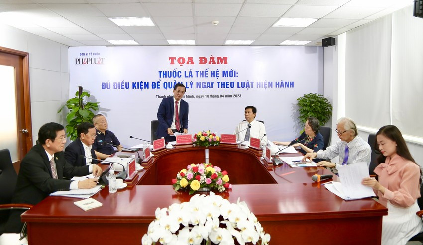  tọa đàm “Thuốc lá thế hệ mới: Đủ điều kiện để quản lý ngay theo luật hiện hành”