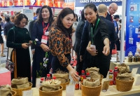 Tân Hiệp Phát tham gia gian hàng Thương hiệu quốc gia Việt Nam tại triển lãm Vietnam Foodexpo 2019