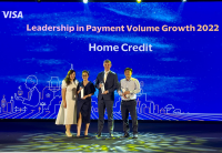 Home Credit tiếp tục giành Giải thưởng Visa Award