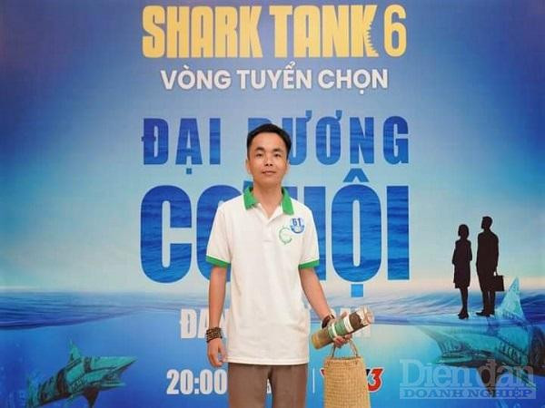 Anh Trương Thanh Hiên tham gia Shark Tank tìm kiếm cơ hội phát triển thương hiệu chả ống tre và tiếp cận nhiều hơn với người tiêu dùng.