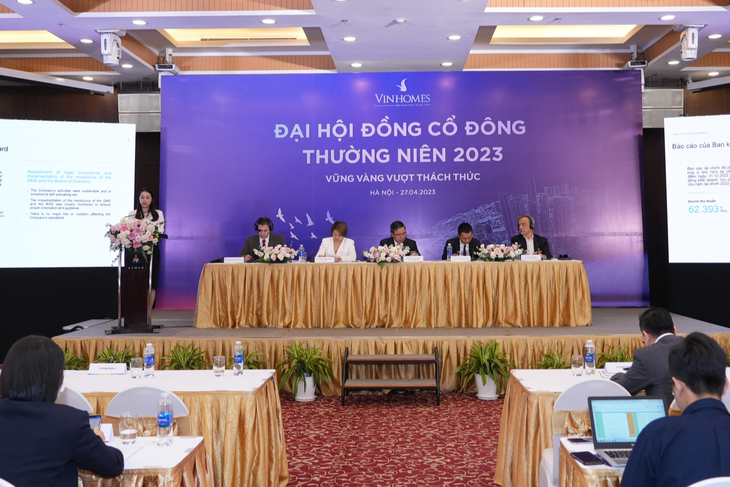 ại hội đồng cổ đông thường niên năm 2023 của Công ty CP Vinhomes