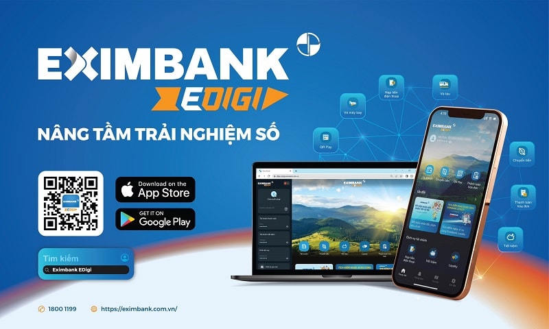 Ông Nguyễn Hướng Minh – Phó Tổng Giám đốc phụ trách Công nghệ thông tin đại diện Eximbank nhận giải thưởng lĩnh vực vực ngân hàng số.