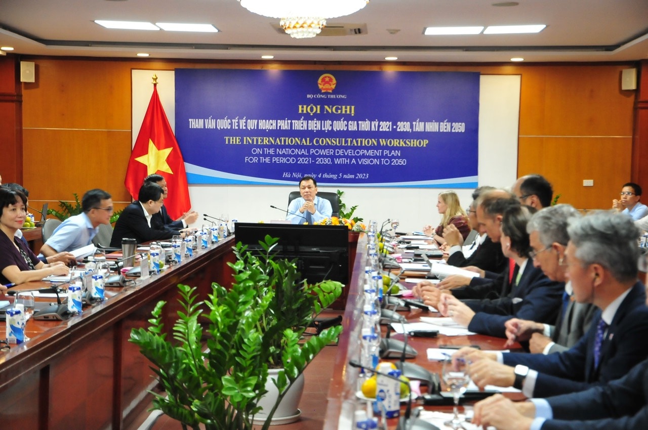 Hội nghị tham vấn quốc tế về quy hoạch phát triển điện lực quốc gia thời kỳ 2021-2030, tầm nhìn đến 2050