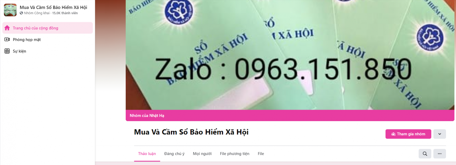 Cảnh báo việc mua bán sổ BHXH