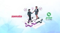 Startup Zypp Electric và Zomato hợp tác triển khai 1.000 xe tay ga điện tử vào 2024