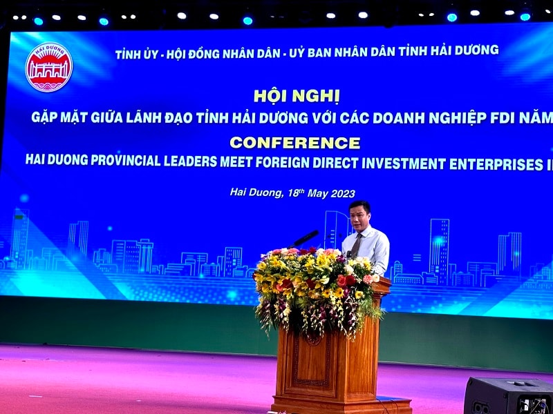 Ông Triệu Thế Hùng - Chủ tịch UBND tỉnh Hải Dương