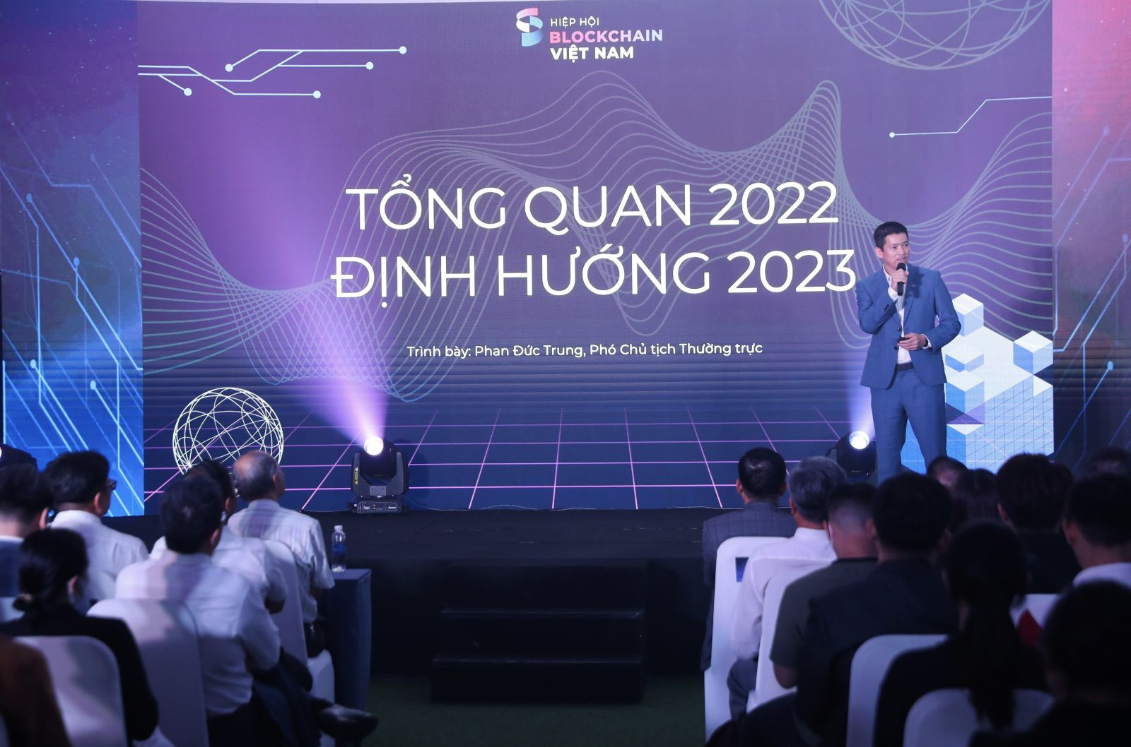 Ông Phan Đức Trung - Phó Chủ tịch thường trực Hiệp hội Blockchain Việt Nam