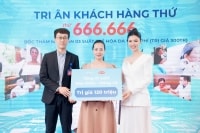 Tri ân khách hàng 666.666, Viện Thẩm Mỹ Arina Hàn Quốc “mạnh tay” chi quà khủng