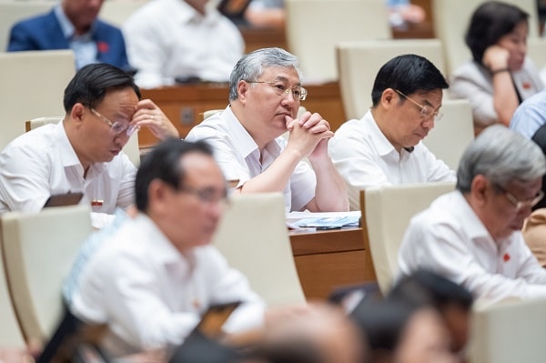 Các đại biểu Quốc hội tham dự kỳ họp thứ 5. Ảnh: QH
