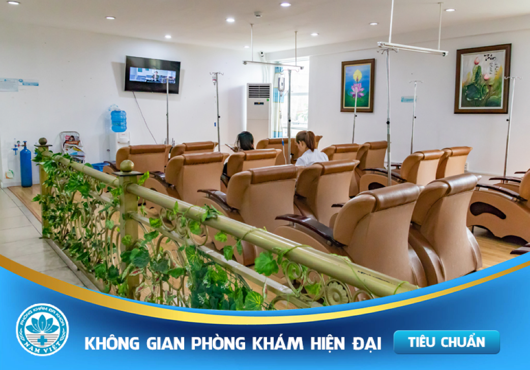 Không gian hiện đại tại phòng khám