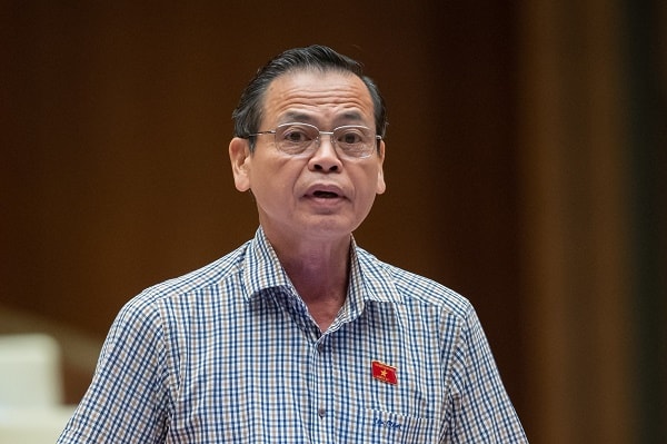 Đại biểu Quốc hội Trần Hữu Hậu (Long An). Ảnh: QH