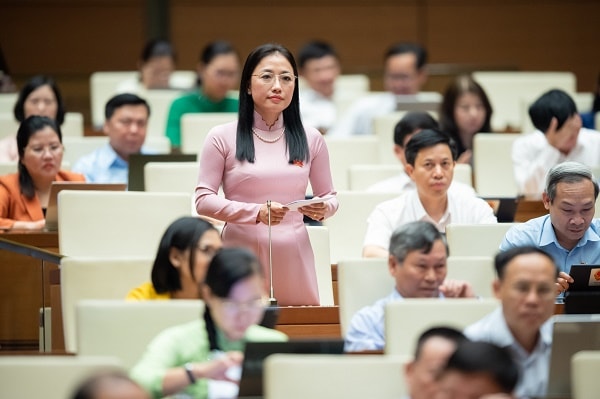 Đại biểu Quốc hội Trần Khánh Thu (Thái Bình). Ảnh: QH