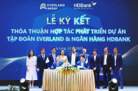 Tập đoàn Everland và Ngân hàng HDBank ký thỏa thuận hợp tác phát triển dự án