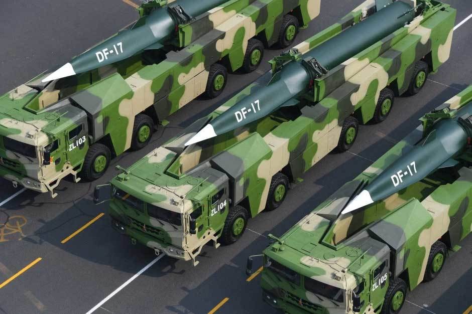 Tên lửa siêu thanh DF-17 của Trung Quốc