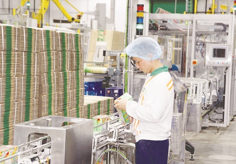 Người lao động làm việc tại KCN Thăng Long II (Ảnh: Báo Hưng Yên)