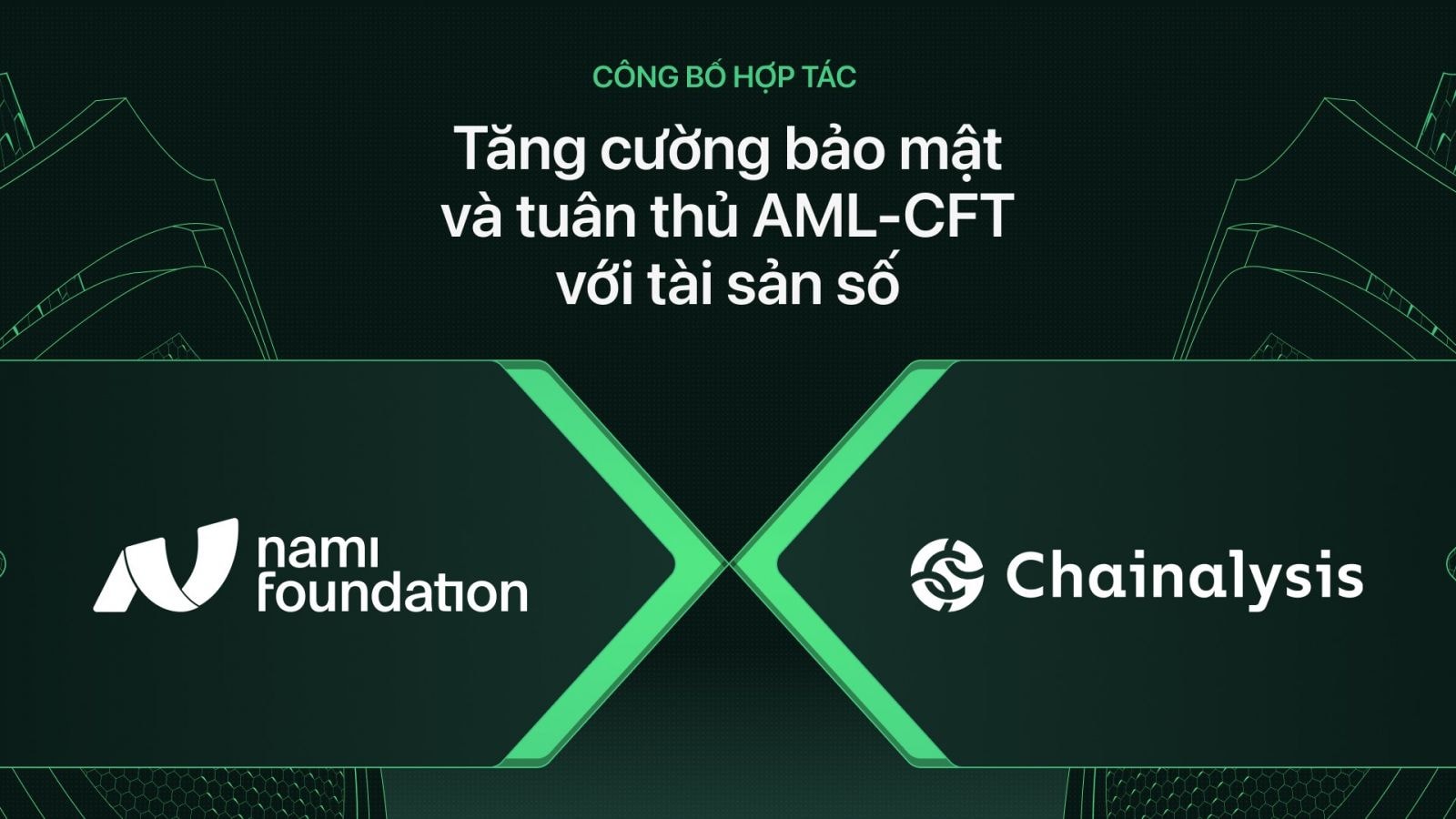 Nami Foundation hợp tác cùng các đơn vị hàng đầu trong lĩnh vực Blockchain.