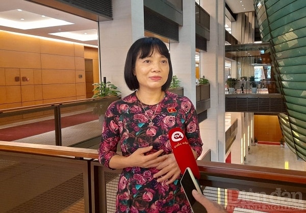 Đại biểu Quốc hội Nguyễn Thị Việt Nga. Ảnh: Nguyễn Việt