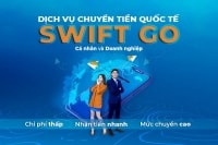 Chuyển tiền ra nước ngoài trong 4 giờ qua Swift Go tại Sacombank