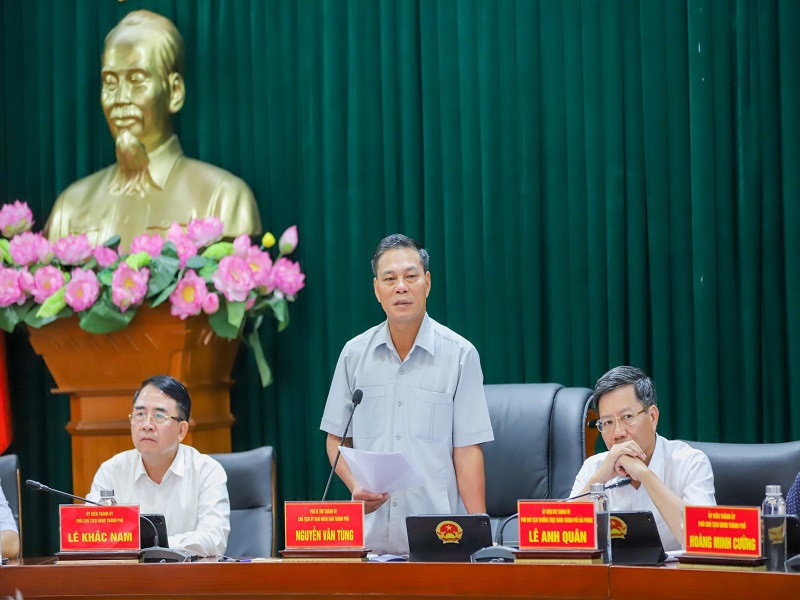 Tổ công tác đặc biệt tháo gỡ khó khăn cho doanh nghiệp, nhà đầu tư do ông Nguyễn Văn Tùng - Chủ tịch UBND TP Hải Phòng làm