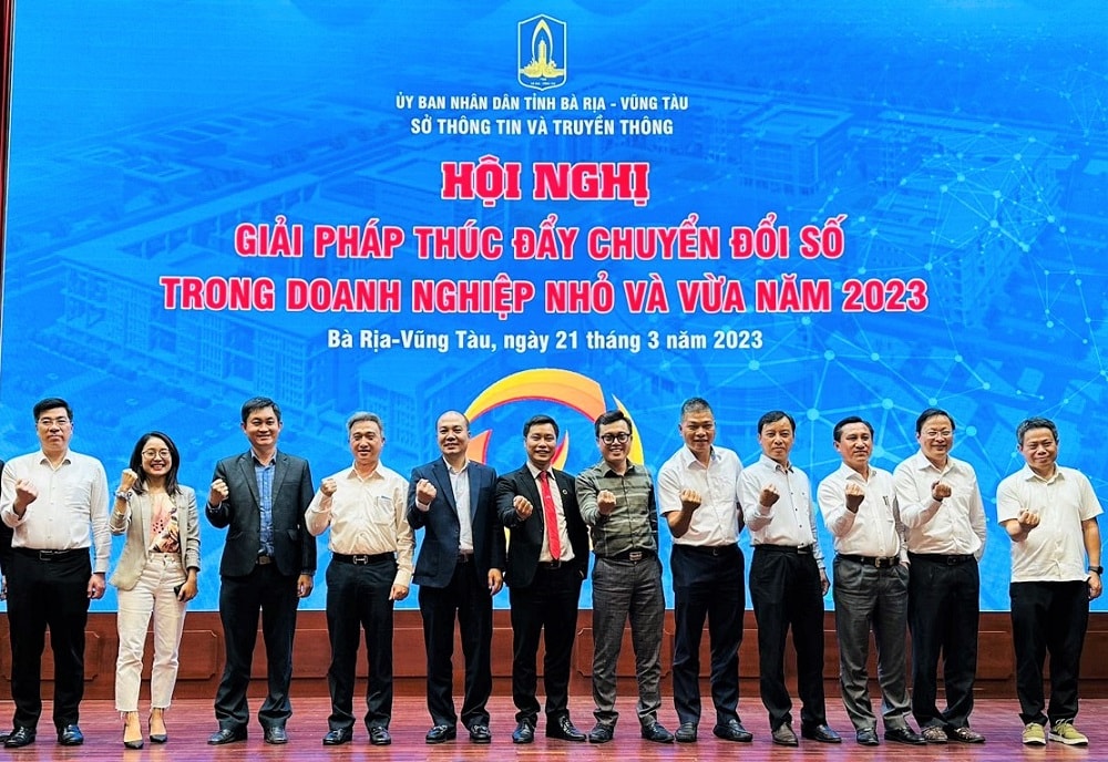  Hội nghị Giải pháp thúc đẩy CĐS doanh nghiệp nhỏ và vừa trên địa bàn tỉnh BR-VT