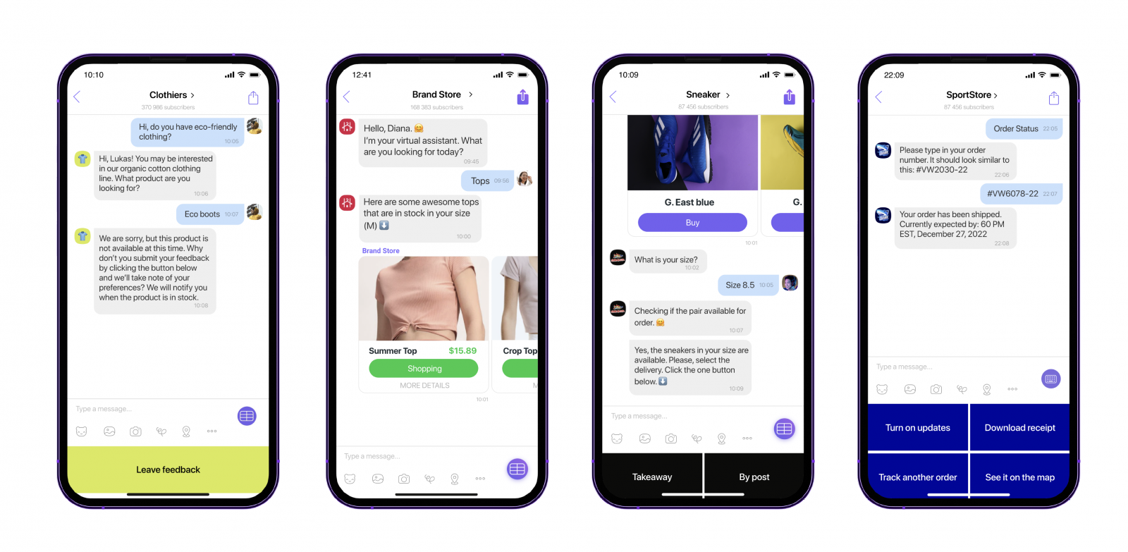 Các doanh nghiệp thương mại điện tử sử dụng chatbot (Nguồn: Viber)