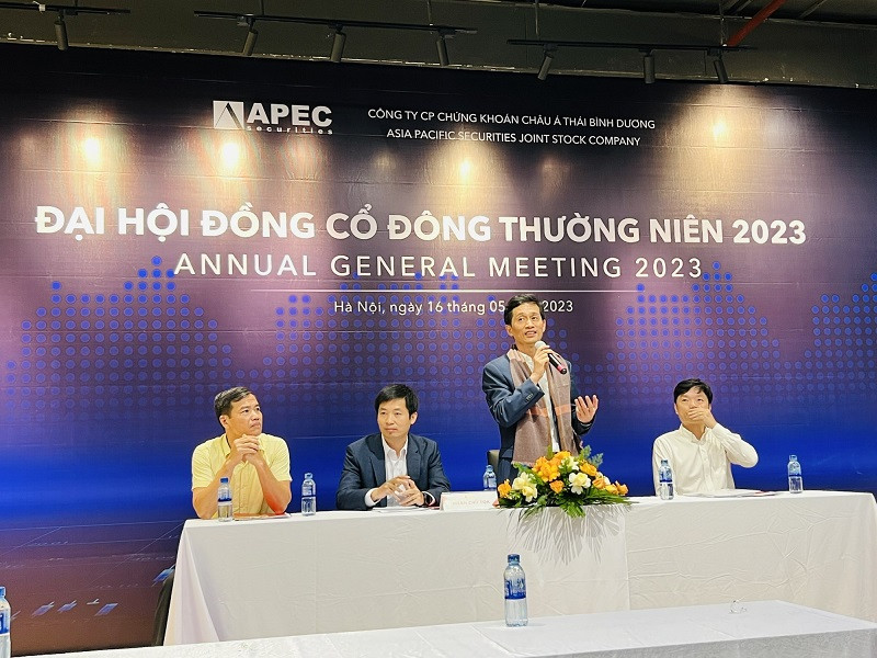 Ảnh minh họa: ĐHĐCĐ thường niên 2023 CTCK Châu Á Thái Bình Dương