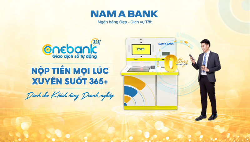 Tính năng mới của ONEBANK cho phép KH nộp tiền tối đa lên đến gần 2 tỷ đồng và không giới hạn số lần.