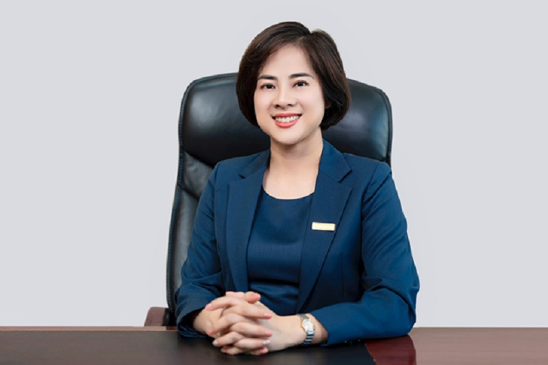 Bà Đỗ Hà Phương - Tân Chủ tịch HĐQT Eximbank nhiệm kỳ 2020-2025 (thay bà Lương Thị Cẩm Tú). Ảnh: EIB